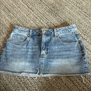 PacSun Denim Mini Skirt